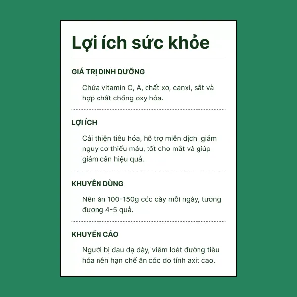 Cóc cày vỉ 5 trái - Chuỗi siêu thị thực phẩm tươi ngon, chất lượng