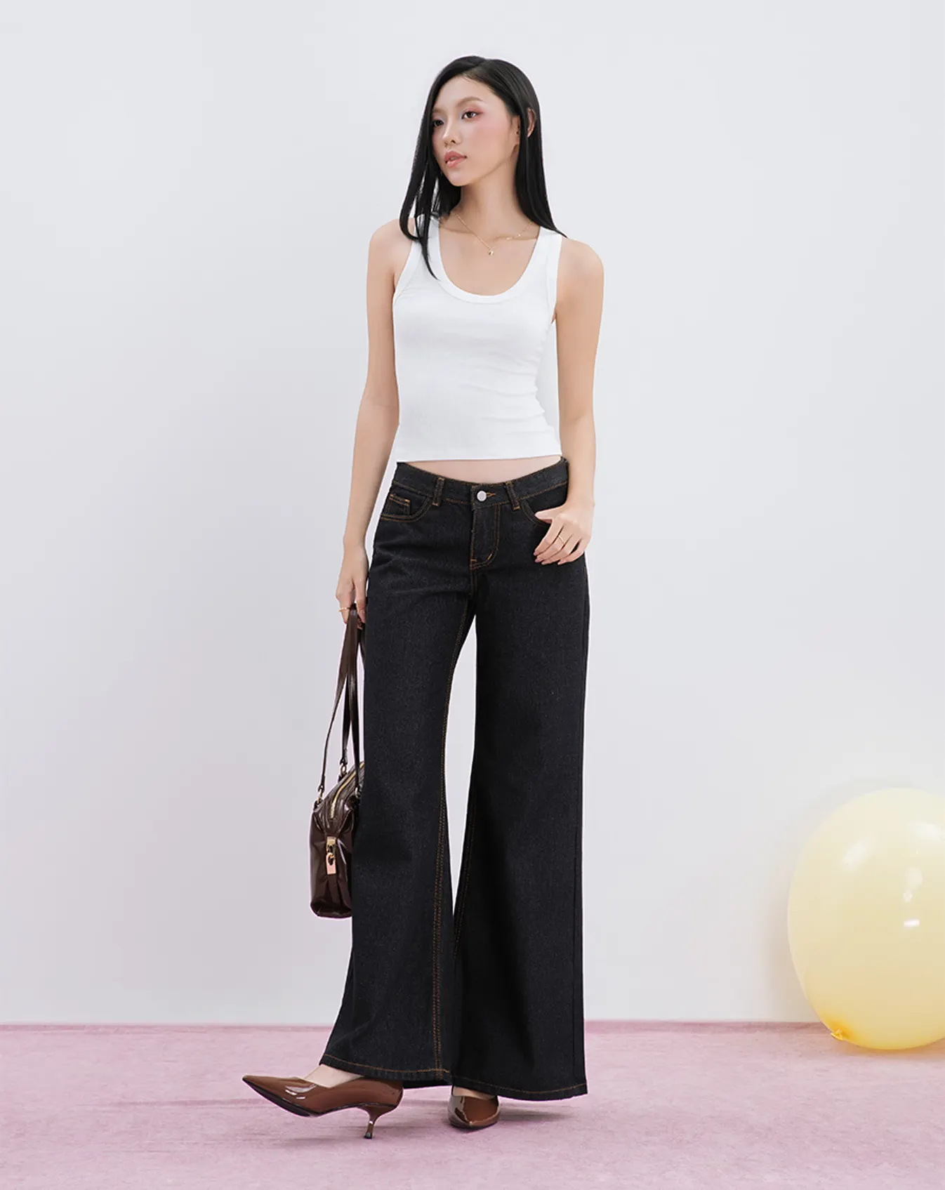 Giày Cao Gót Pumps Mũi Nhọn - Image 3