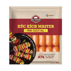 Xúc xích mini cocktail Meat Master gói 200g (1 Gói)