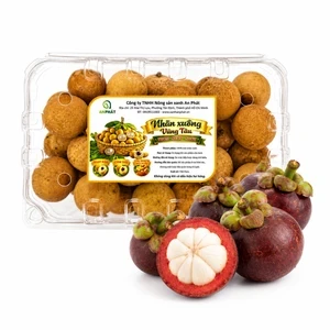 Combo trái cây màu hè: nhãn xuồng + măng cụt