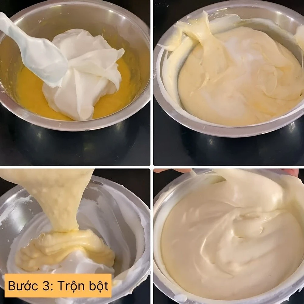 trộn bột
