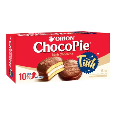 Bánh Choco Pie Orion hộp 36.3g x 6 gói