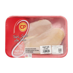 Phi lê ức gà không da CP khay 500g (1 Khay)
