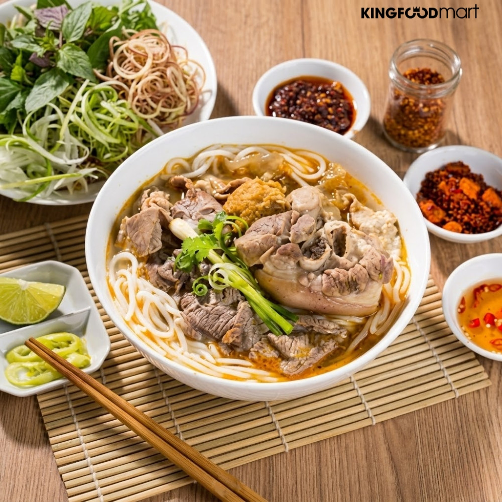 Bún bò Huế 3 miền