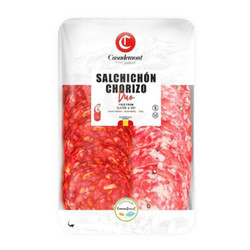 Xúc xích khô Salchichón & Chorizo Casademont gói 100g (1 Gói)