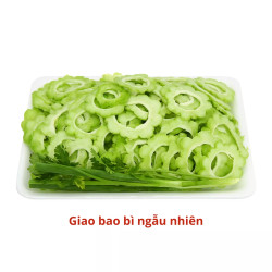 Khổ qua cắt lát Vườn lài vỉ 300g (1 Vỉ)