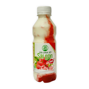 Sữa chua sệt dâu tây Sài Gòn Milk chai 300ml (1 Chai)