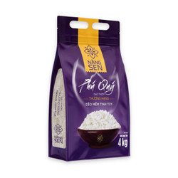 Gạo Lotus Rice nàng sen phú quý túi 4kg
