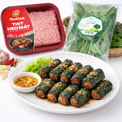 Combo chả lá lốt thịt heo