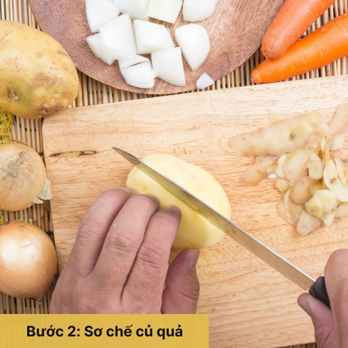 Sơ chế củ quả