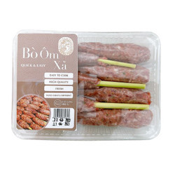 Bò ôm sả Freshfoco vỉ 300g (1 Vỉ)