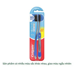 Bàn chải Slim Soft Flex Clean Colgate bộ 2 cây (1 Bộ)