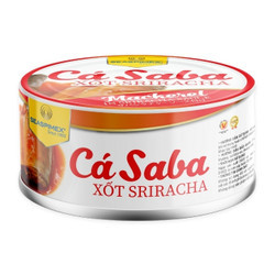 Cá saba xốt Sriracha Seaspimex hộp 185g (1 Hộp)