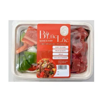 Bò lúc lắc Freshfoco vỉ 420g