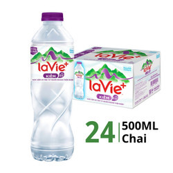 Thùng nước ion kiềm La Vie chai 500ml (24 Chai)