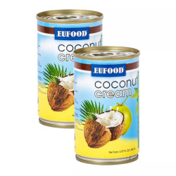 Combo 2 Nước cốt dừa đậm đặc Eufood lon 165ml x 2 