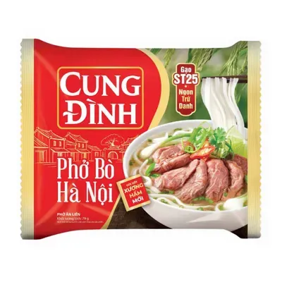 Phở bò Cung Đình Hà Nội gói 79g