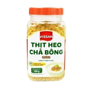 Thịt heo chà bông giòn Vissan hộp 180g