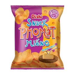Snack phô mát miếng Oishi gói 68g (1 Gói)