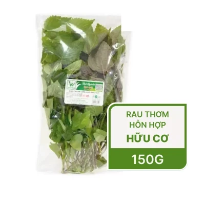 Rau thơm hỗn hợp hữu cơ VietRat gói 150g
