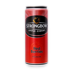 Nước táo lên men hương dâu 4.5% Strongbow 330ml (1 Lon)