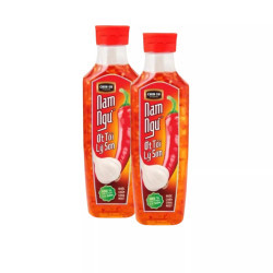 Combo 2 chai nước chấm ớt tỏi Lý Sơn Nam Ngư chai 300ml