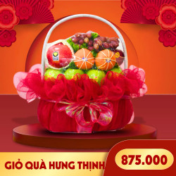 Giỏ quà trái cây Hưng Thịnh (1 Giỏ)