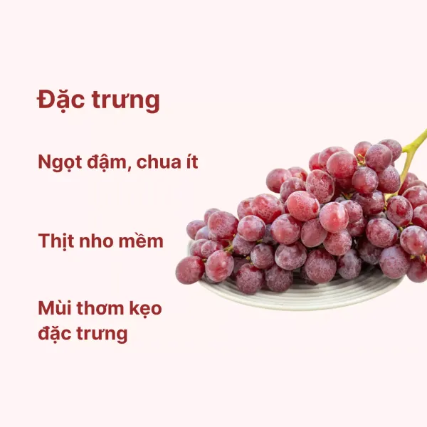 Nho đỏ kẹo Úc hộp 400g