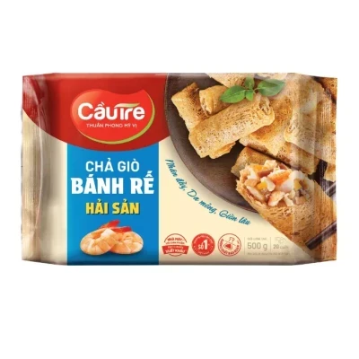 Chả giò bánh rế hải sản CJ Cầu Tre gói 500g