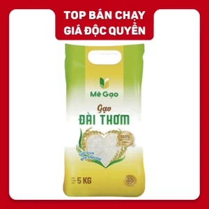 Gạo đài thơm Mê Gạo túi 5kg