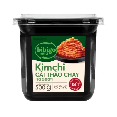 Kim chi cải thảo chay Bibigo hộp 500g