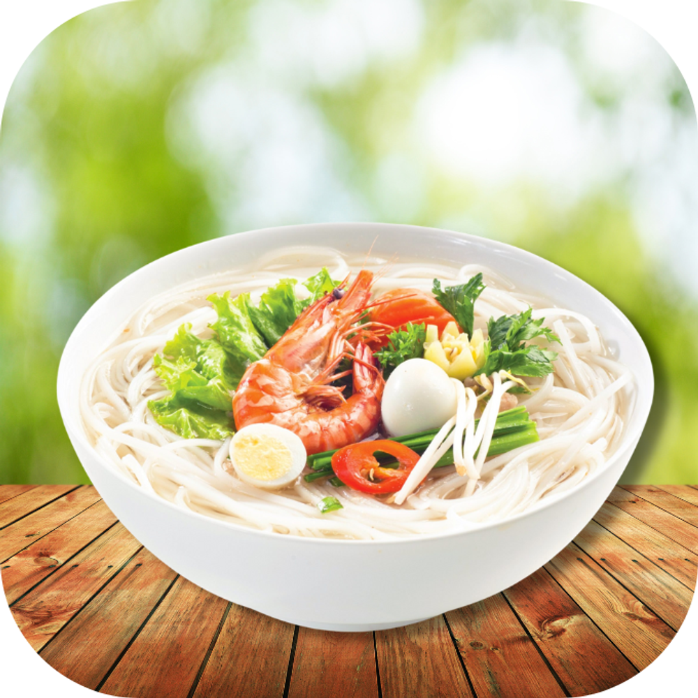 Hủ tiếu và lượng calo Kingfoodmart