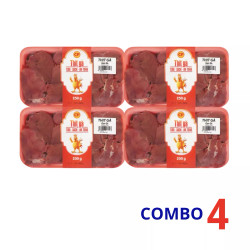 Gan gà Cp vỉ 250g (4 vỉ)