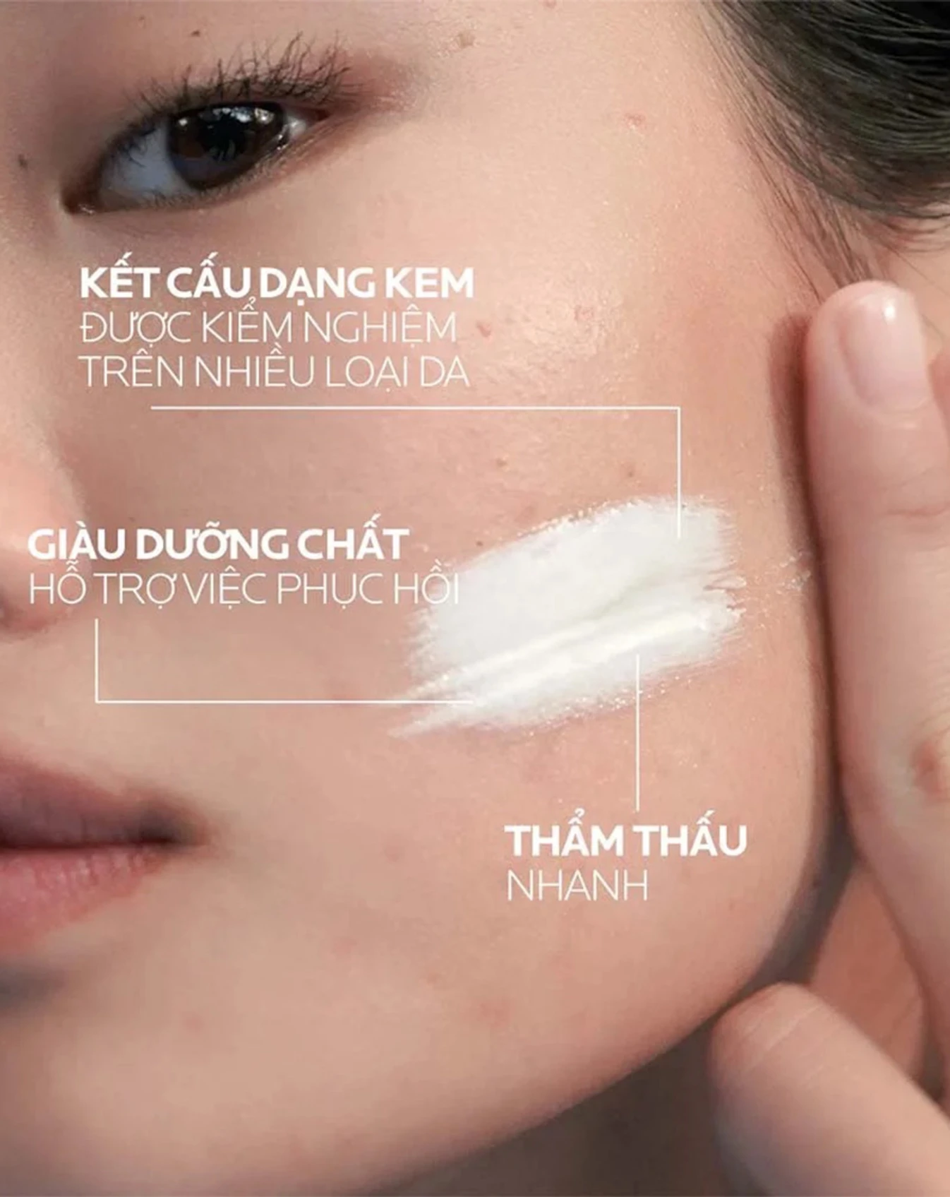 Kem Dưỡng La Roche-Posay Cicaplast Baume B5+ Ultra-Repairing Soothing Balm Giúp Phục Hồi Da Đa Công Dụng 40ml KDD024 - Image 2