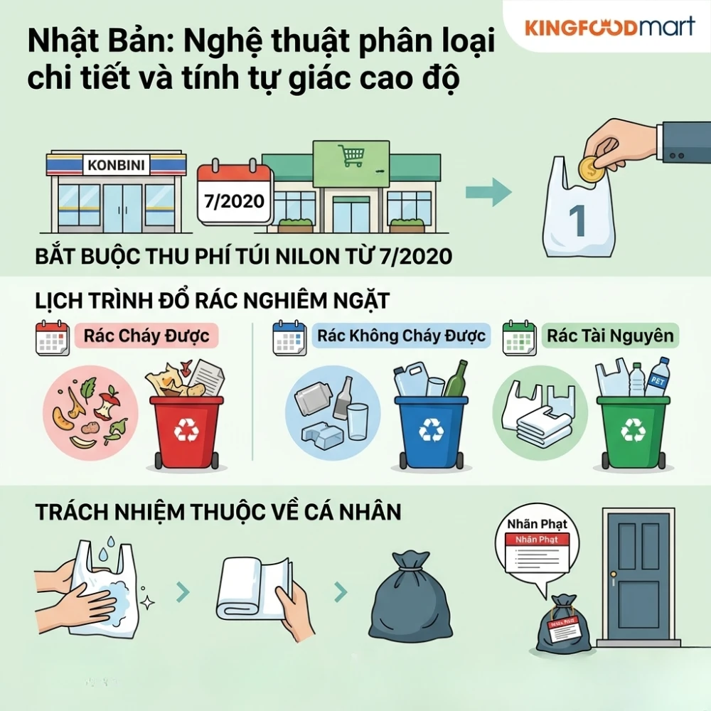 Nhật Bản: Nghệ thuật phân loại chi tiết và tính tự giác cao độ