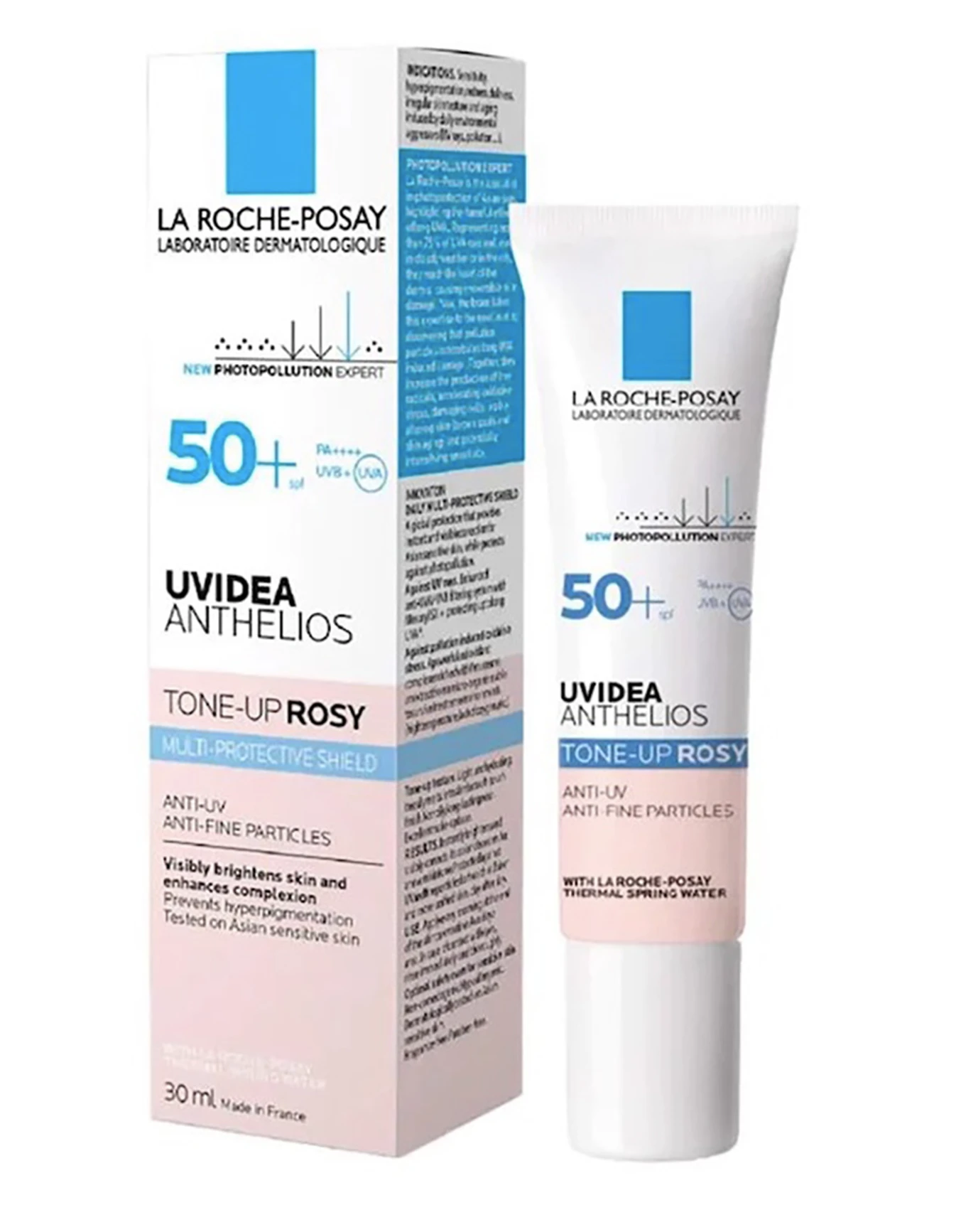 Kem Chống Nắng Nâng Tông La Roche-Posay UVIDEA Anthelios Tone-Up Rosy+ SPF50+ 30ml KCN042 - Image 2
