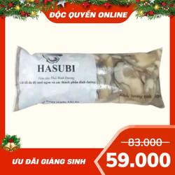Hàu sữa Thái Bình Dương Hasubi  gói 300g (1 Gói)