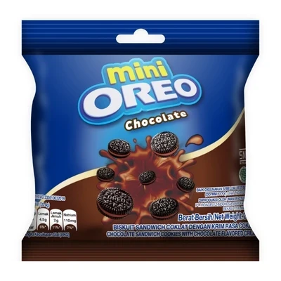 Bánh quy mini hương vani Oreo gói 20.4g