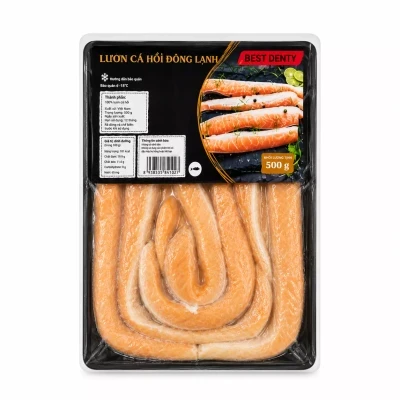 Lườn cá hồi đông lạnh 500g