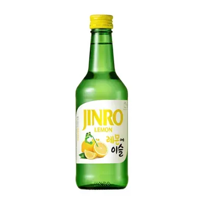Rượu Soju chanh vàng 13% Jinro chai 360ml