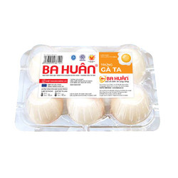 Trứng gà ta Ba Huân size 35g (hộp 6 quả)