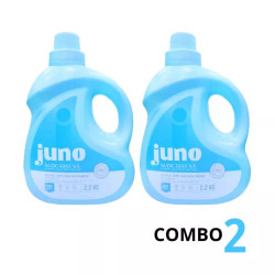 Combo 2 can nước giặt xả hương sớm mai Santorini Juno can 2.2kg