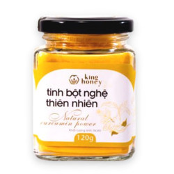 Tinh bột nghệ King Honey hũ 120g