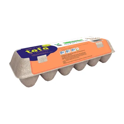 Trứng gà sạch Tafa hộp giấy 70g ± 2g Tafa hộp 10 quả