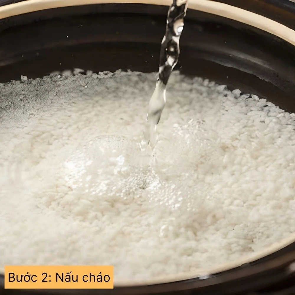 nấu cháo