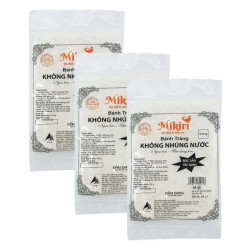 Combo 3 Bánh tráng vuông lớn Mikiri gói 105g x 3