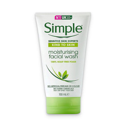 Sữa rửa mặt dưỡng ẩm Simple chai 150ml