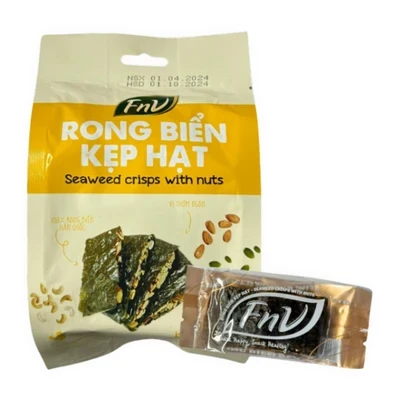 Rong biển kẹp hạt FNV gói 60g