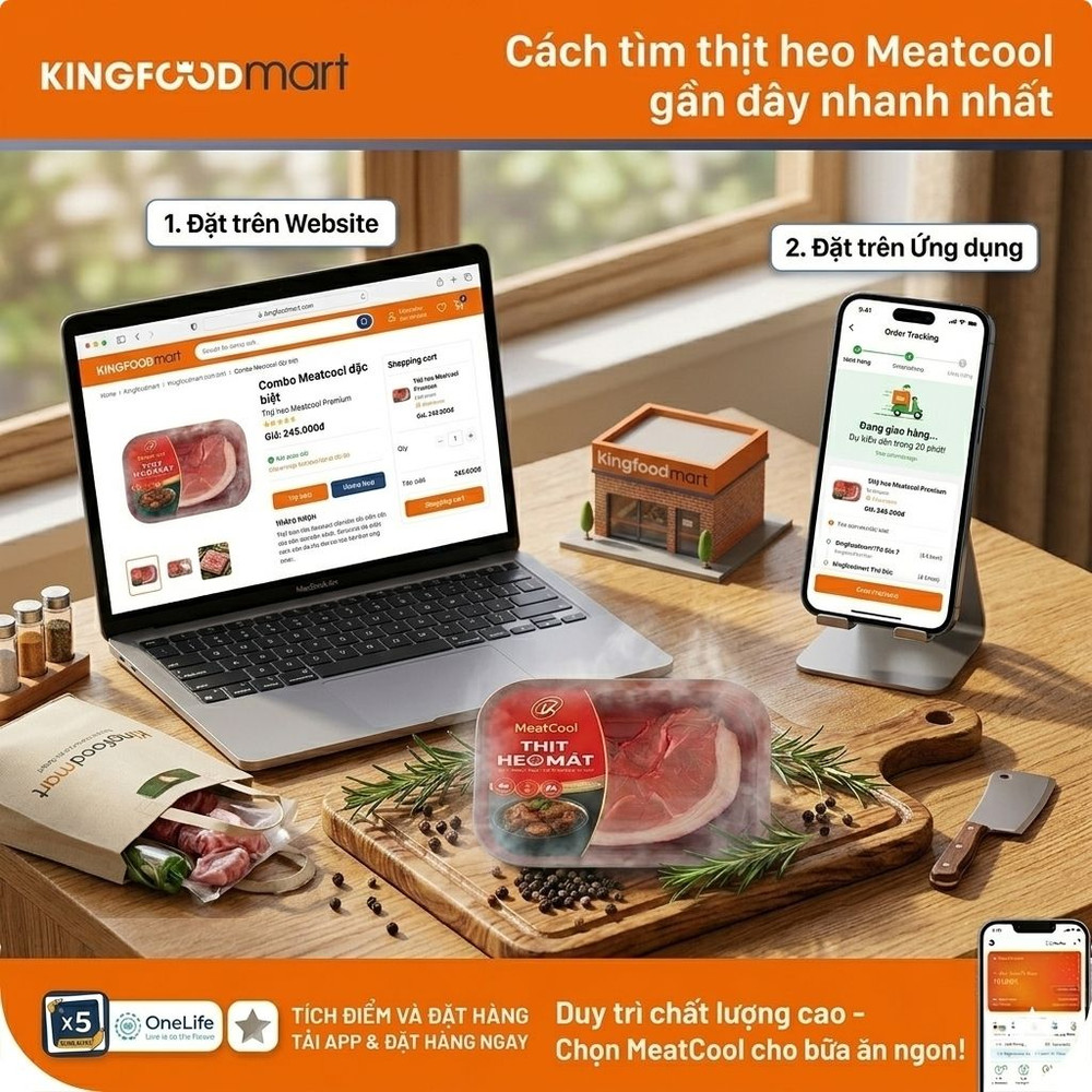 Thịt heo Meatcool gần đây: Danh sách địa điểm bán gần bạn tại TP.HCM
