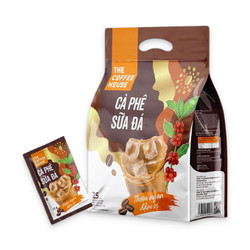 Cà phê sữa đá hòa tan The Coffee House bịch 25 gói x 22g